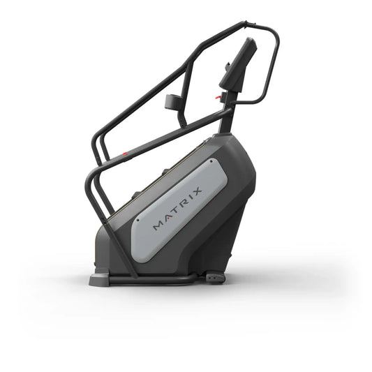 Side view of a Matrix ClimbMill on a white background