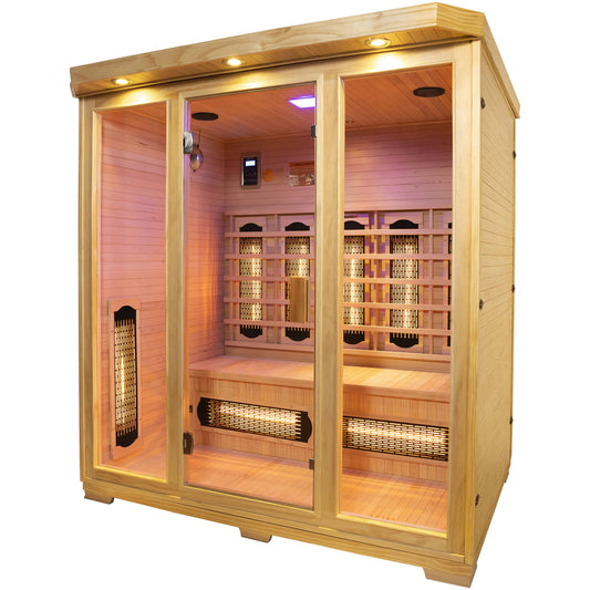 DHARANI S4 PLUS indoor sauna front image with white background