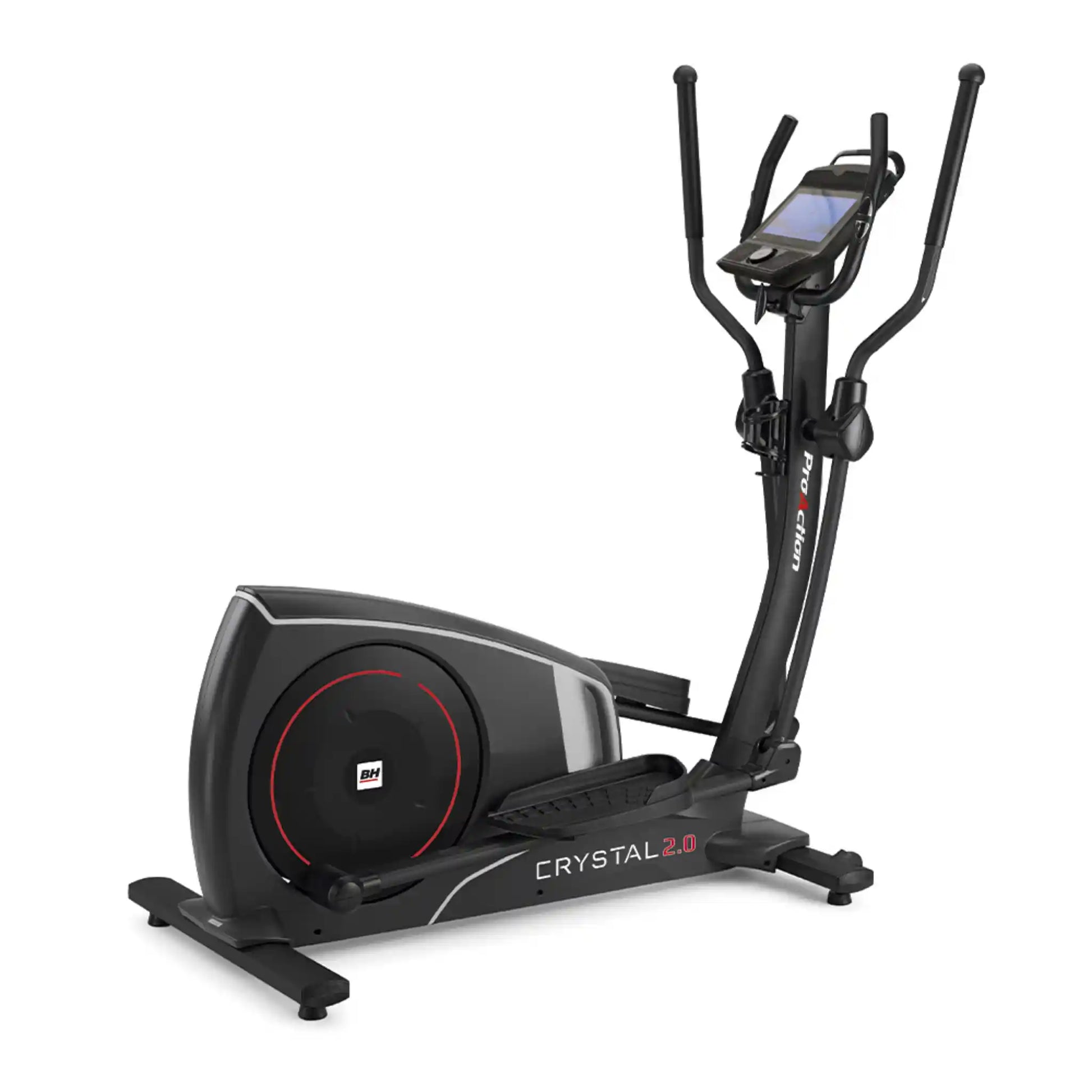 Cross trainer with 'Crystal 2.0' branding on a white background