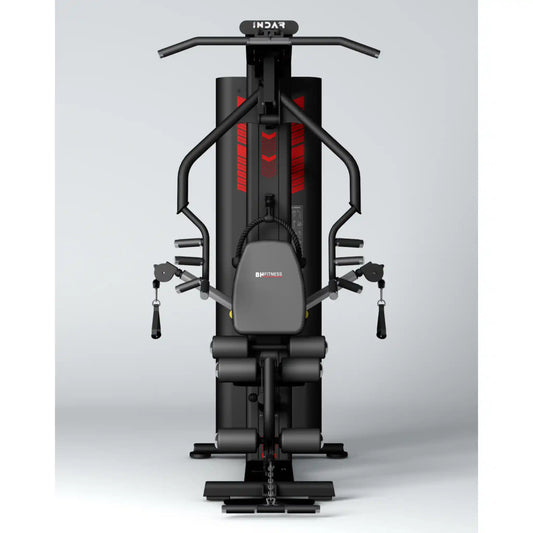 Multigym fitness machine on a white background