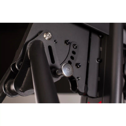 Adjustable parts of a multi gym