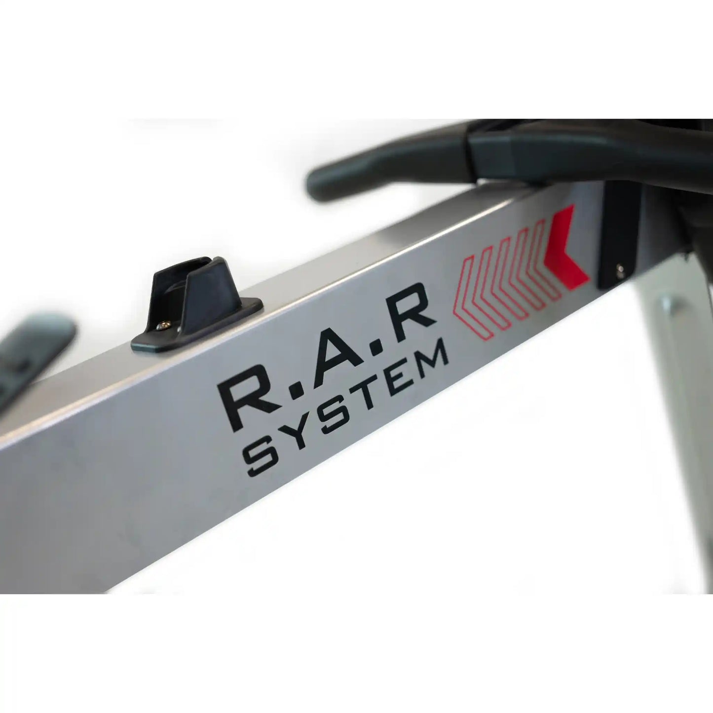 Close-up of a R.A.R System product on a white background