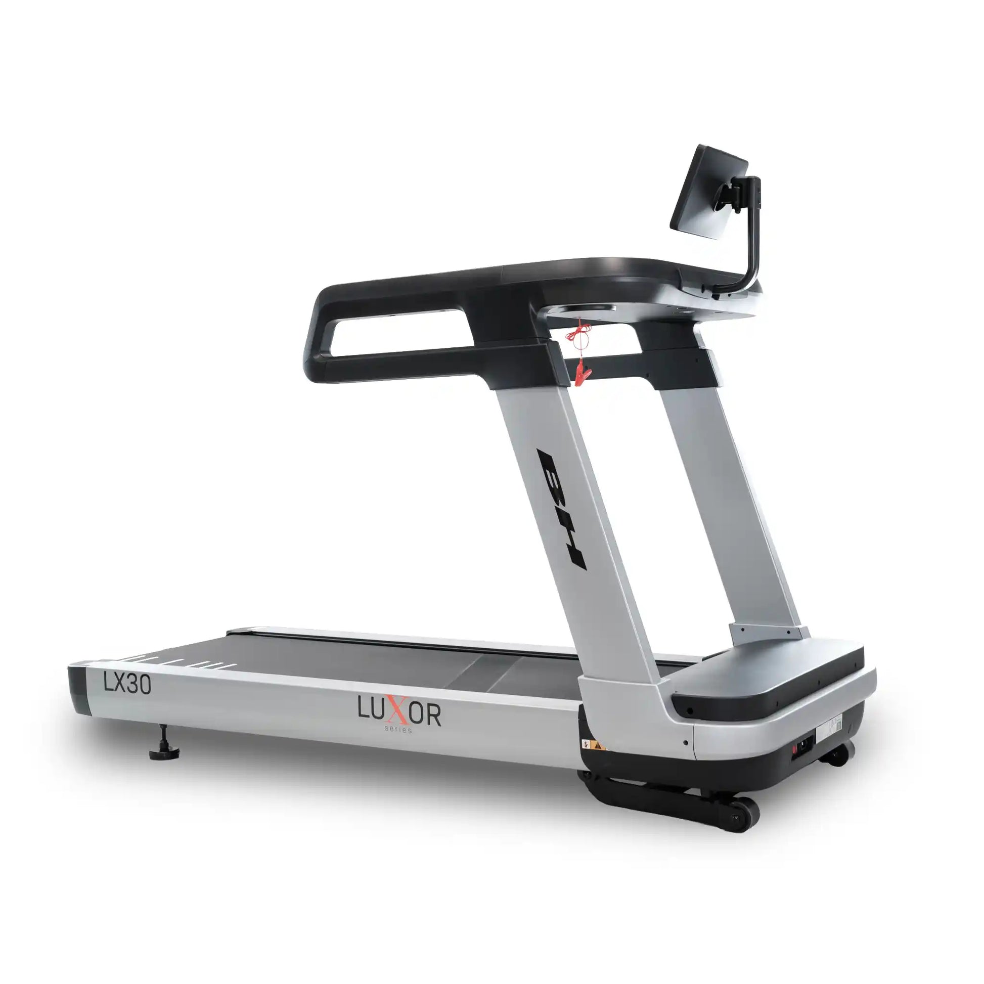 Treadmill with Luxor branding on a white background