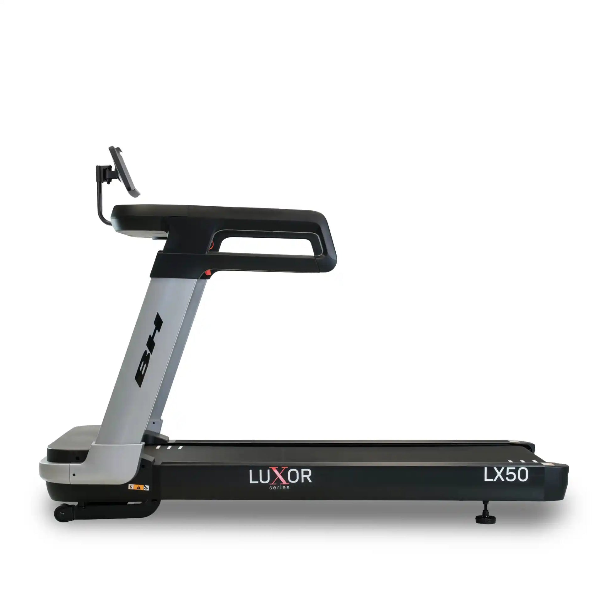 Treadmill with 'Luxor' branding on a white background