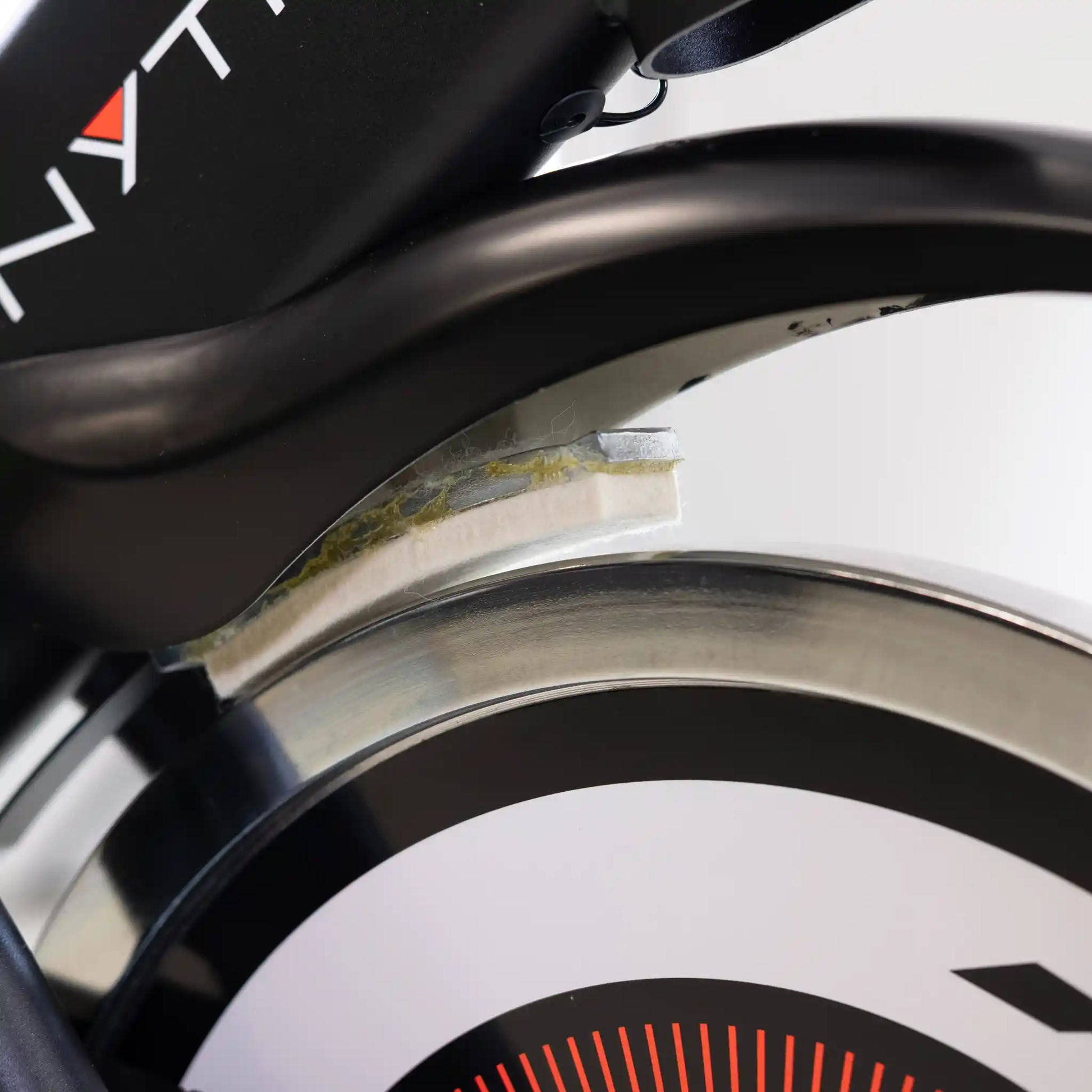 Close-up of a Nytro product with a focus on the branding and design elements.