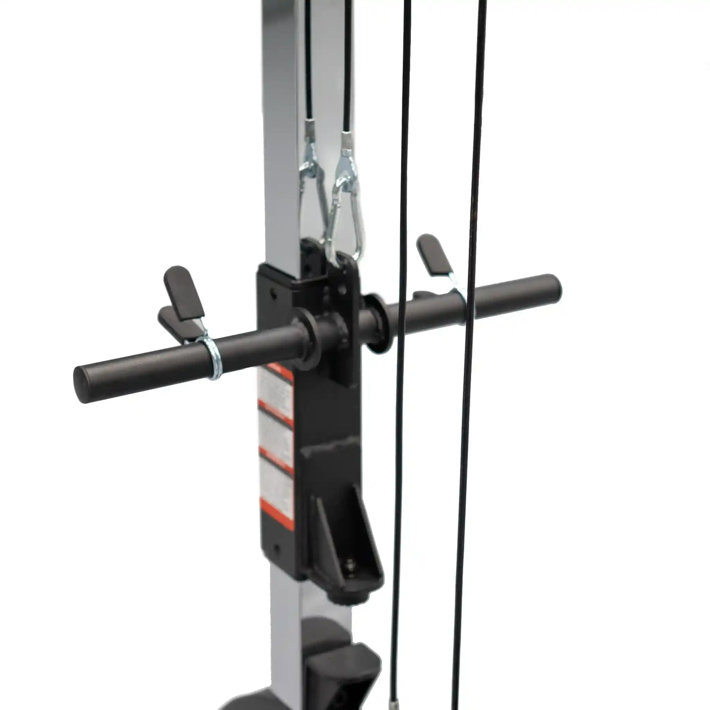 Pulley system on gym machine 