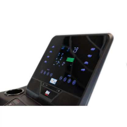 Digital display with control buttons on a white background