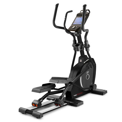 Elliptical trainer on a white background