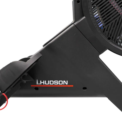 Black fan with 'i.Hudson' branding on a white background