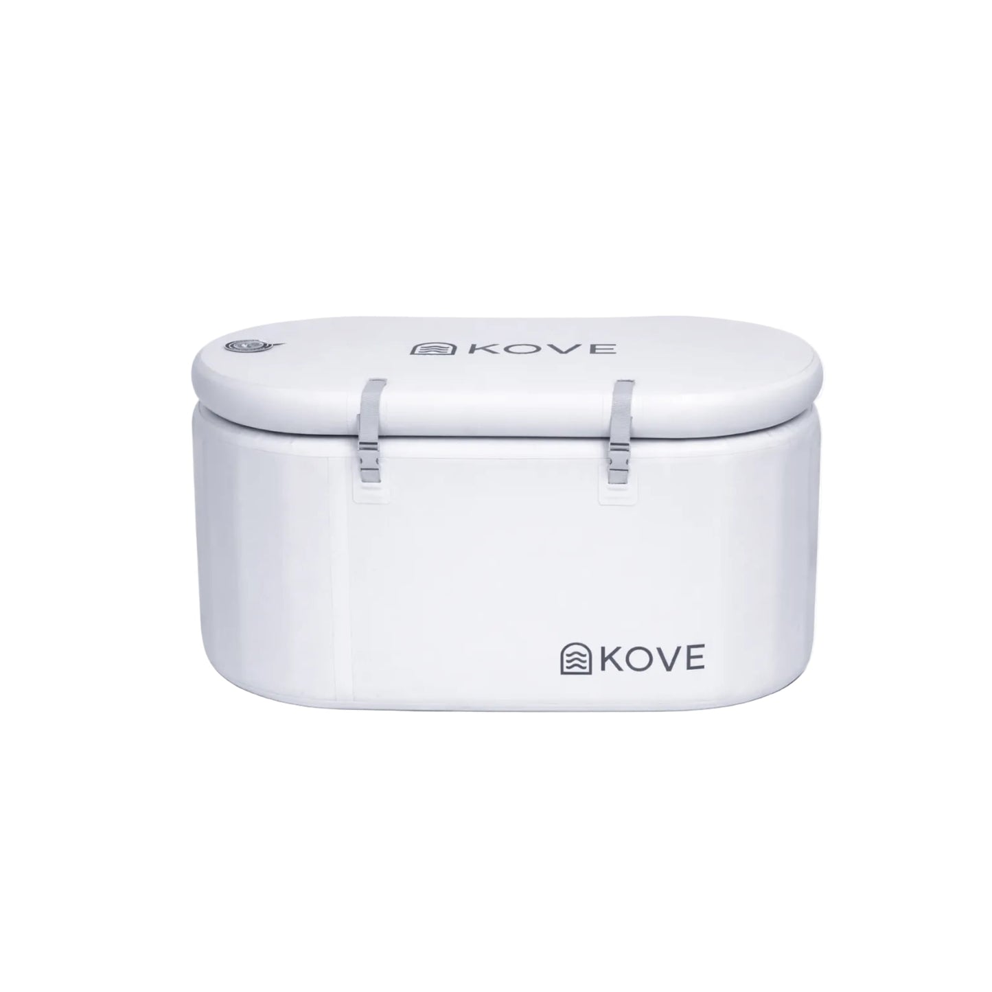 White Kove ice bath on a white background