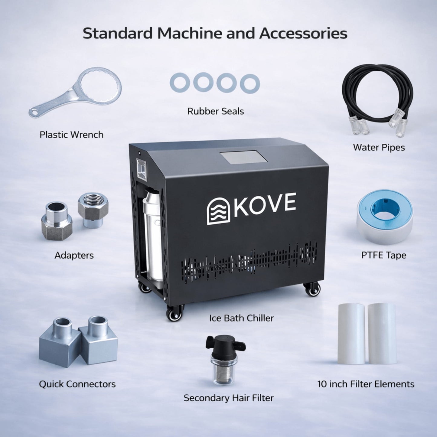 Kove Chiller and accessories