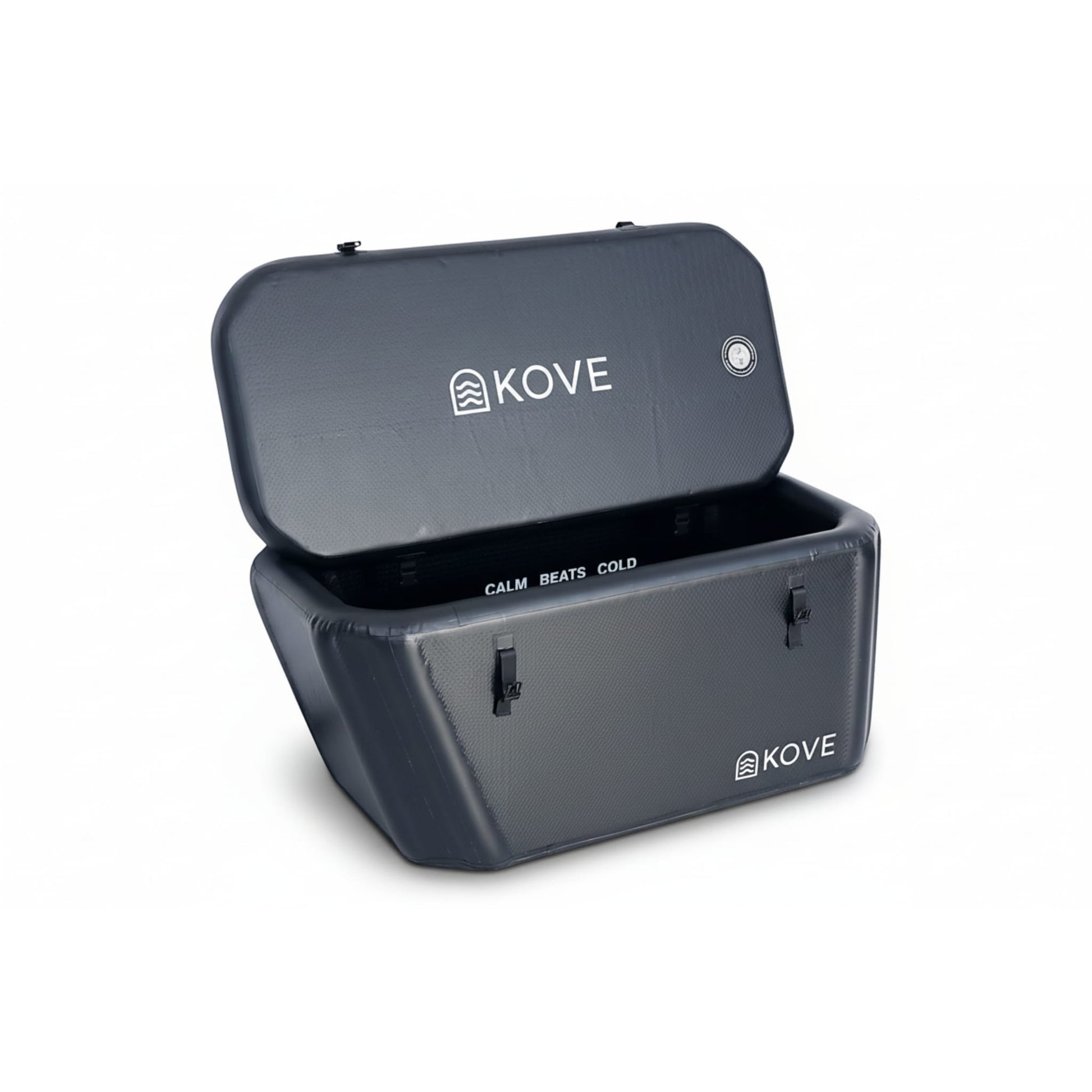 Black Kove Elite Ice Bath on white background