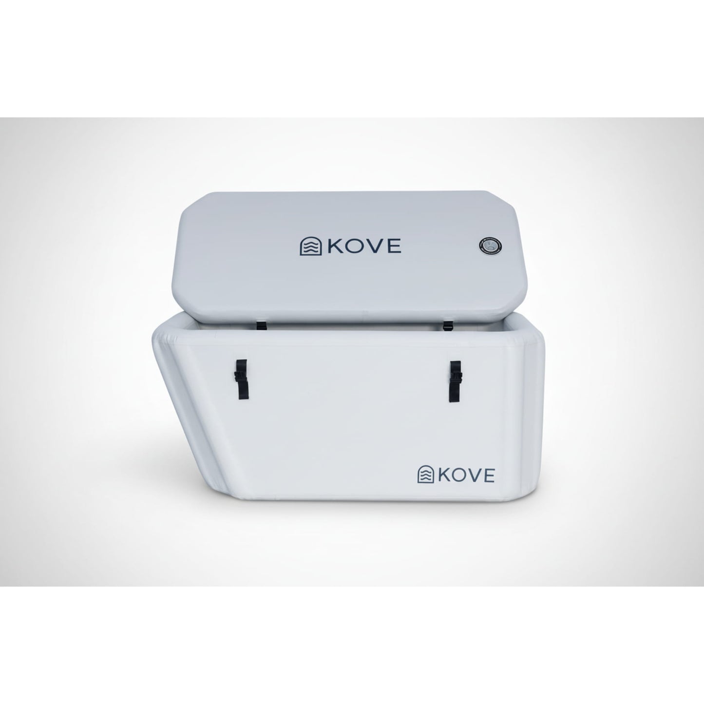 White Kove Elite Ice Bath on white background