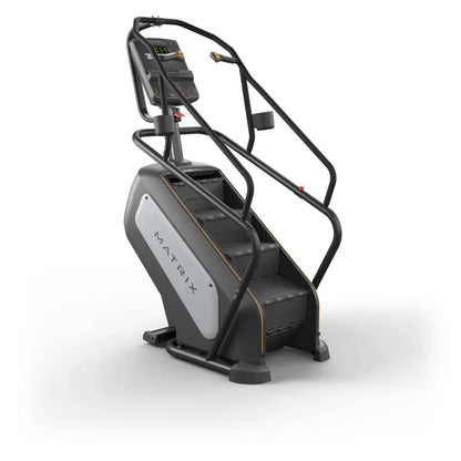 Matrix stair stepper exercise machine on a white background