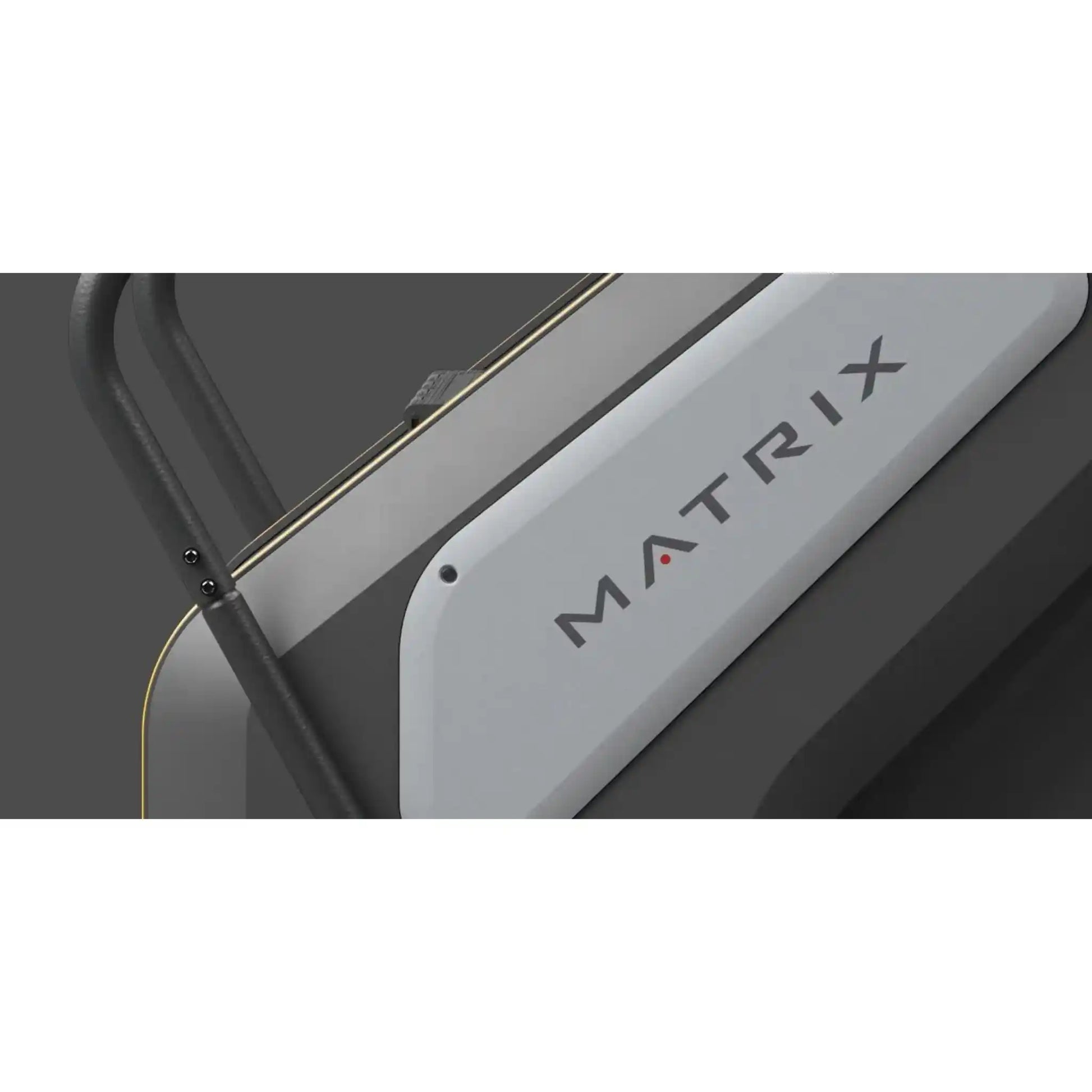 Close-up of a ClimbMill with 'Matrix' branding on a grey background