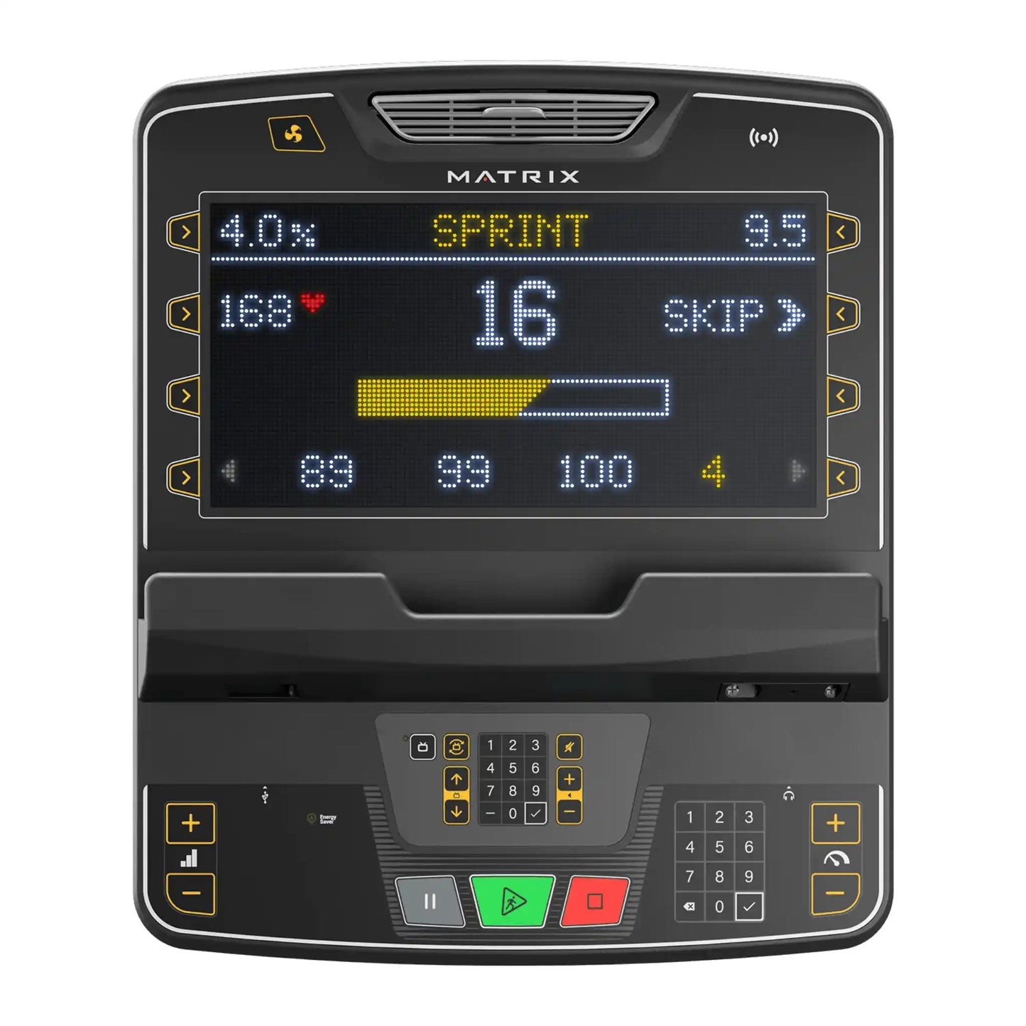 Matrix LED Console for treadmill