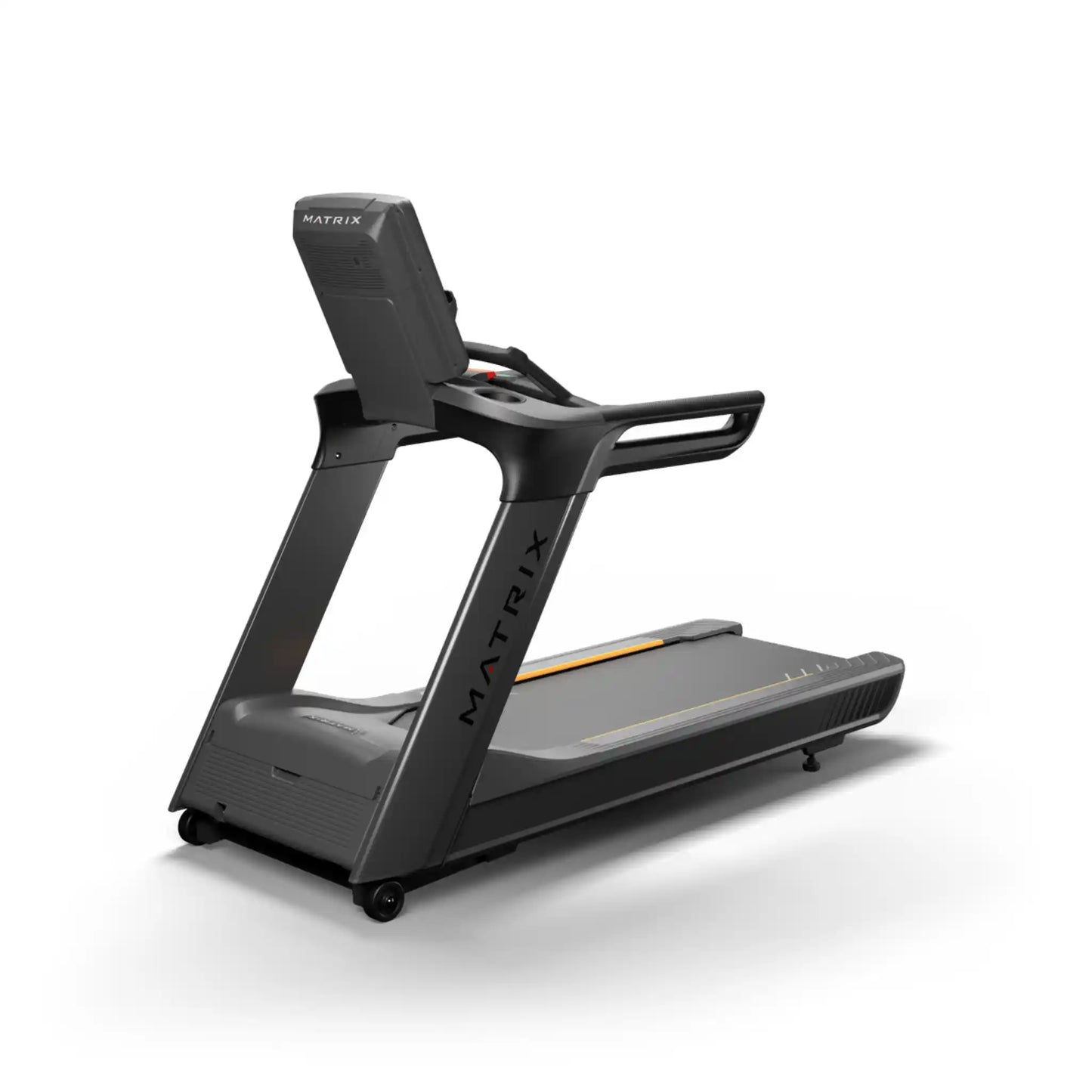 Matrix treadmill on a white background