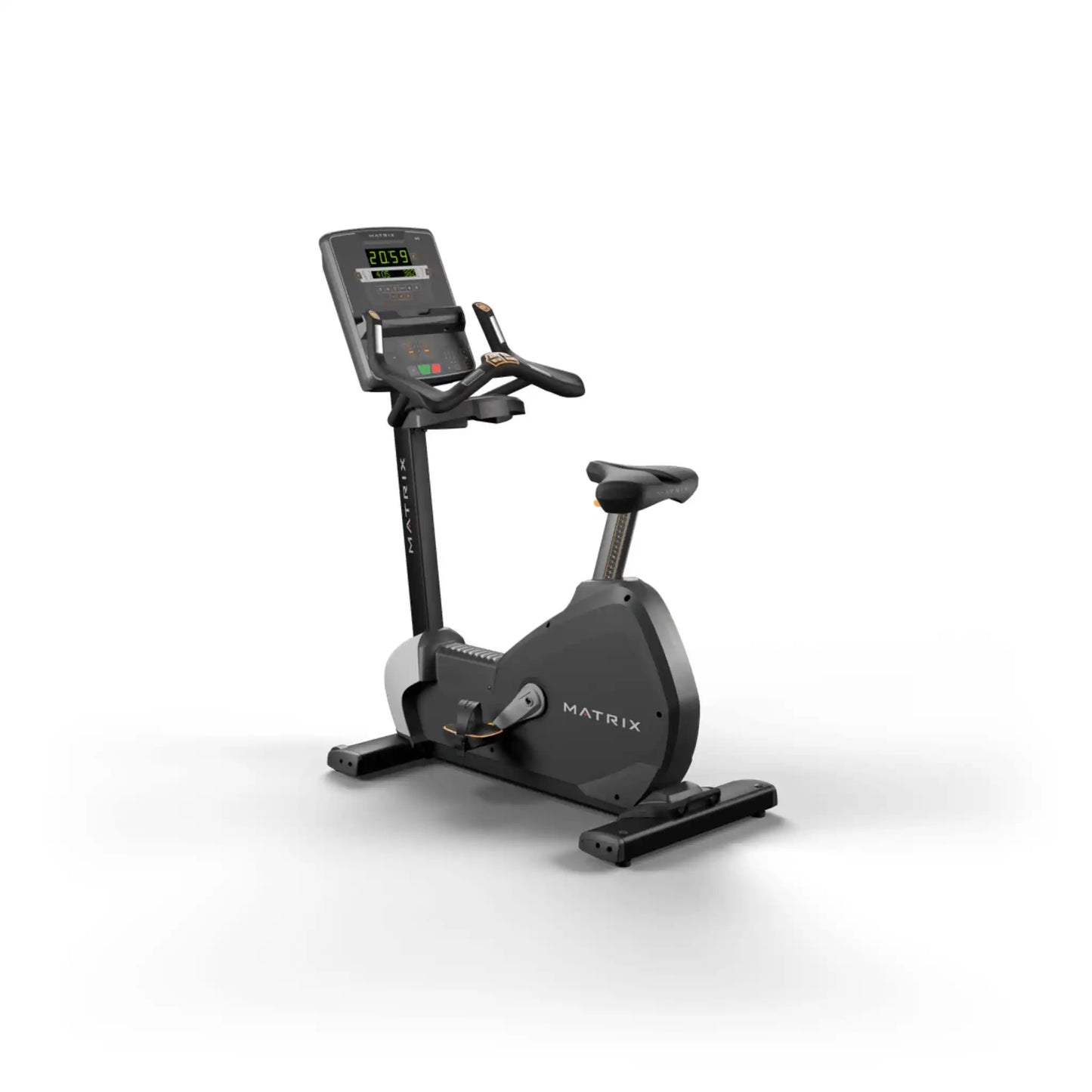 Matrix exercise bike on a white background