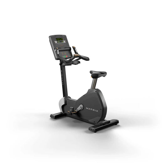 Matrix exercise bike on a white background
